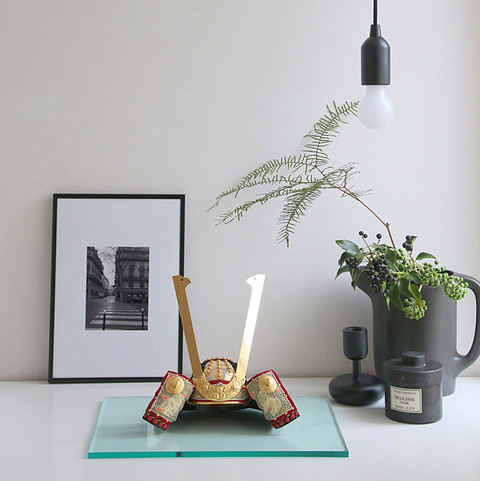 大人世代の暮らしを楽しむ。五月人形をミニマムにディスプレイ