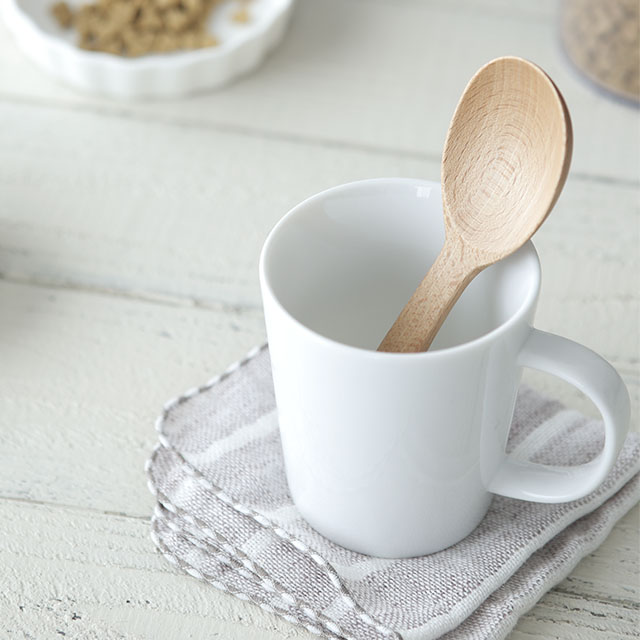 ペットフード用に無印スプーンがおすすめ！ すくいやすさが魅力です