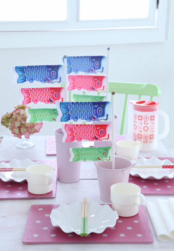 100円こいのぼりで1日限定可愛い5月5日