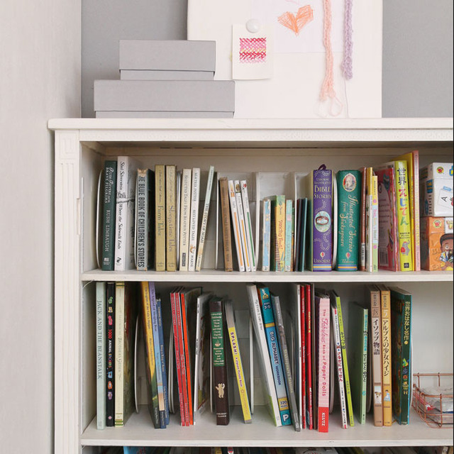 あそび育★こどもが自分でお片づけできる本棚の工夫