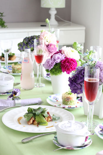 テーブルコーディネートレッスンに参加しました