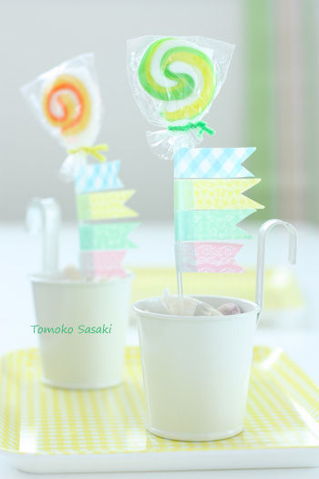 マスキングテープでこいのぼりづくり2