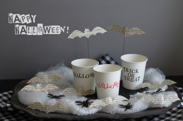 簡単・お手軽！　手作りハロウィンディスプレイ♪