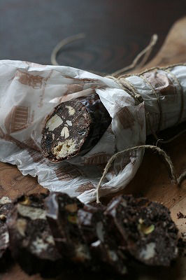 びっくり・おいしいサプライズ！『チョコレートサラミ』