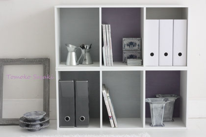 カラーボックスのアレンジ１．２．３