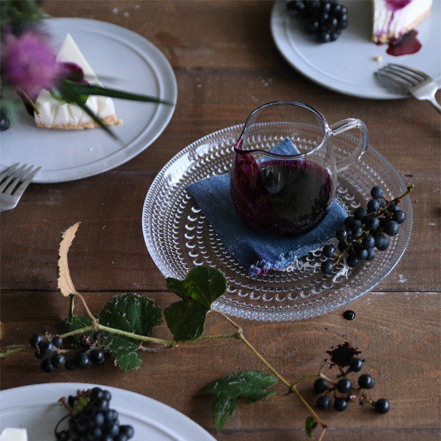 ［美味しい雑草:エビヅル］カシスのような自然のソース