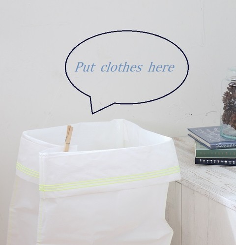 思春期男子のお片づけ　「脱ぎ散らかし」には「放り込むだけ」で対応♪