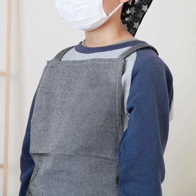 ダイソーのエプロンを活用♪ 子ども用にリメイクする方法