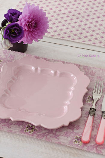 簡単！カットするだけランチョンマット