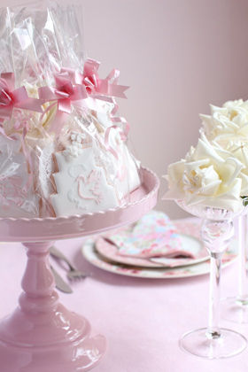 ウェディングに！ステンシルで簡単アイシングクッキー