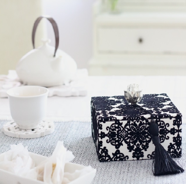 暮らしにエコ★カルトナージュでお菓子の空き箱を簡単リメイク