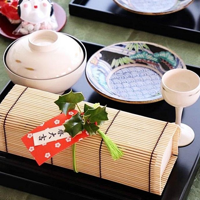 縁起の良い「立春大吉」のお札風飾りの作り方　立春のテーブルコーディネートに