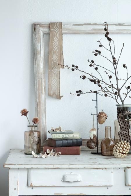 海外でも流行！　枝モノを使ったディスプレイ