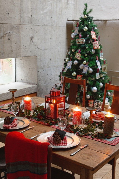 定番の赤×緑のクリスマス　懐かしさと今年らしさをミックスして