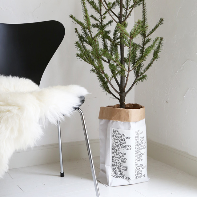 私流! イケアのモミの木を簡単に花器に飾る方法