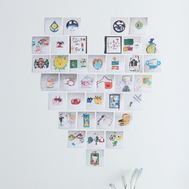 捨てられない子どもの作品を整理♪ 壁に穴を開けず可愛く飾る方法
