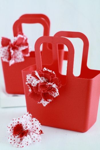 母の日に！裂いた布で作るナチュラル可愛いカーネーション