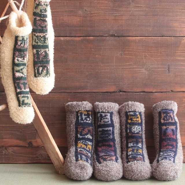 北欧編み・マジックループを使って、ひらがなルームシューズを編んでみよう♪