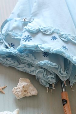 ステンシル風ペイントでオリジナル日傘