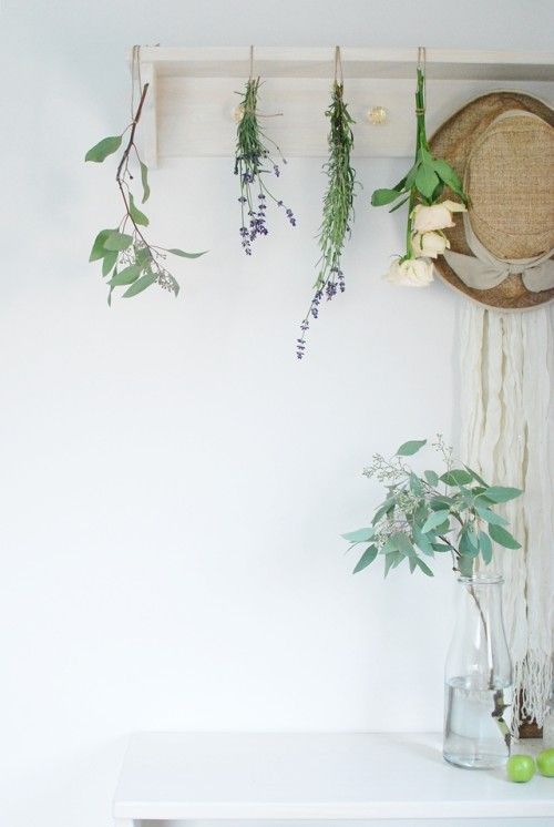 フレッシュからドライへ～吊るして飾って楽しむ、秋支度のドライフラワー