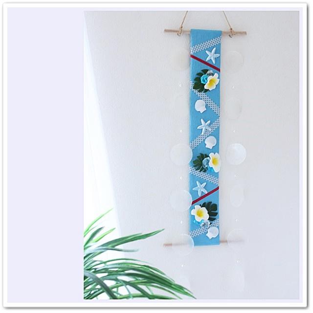 100均材料で作る簡単クラフト♪ 音色も涼やか夏の短冊タペストリー