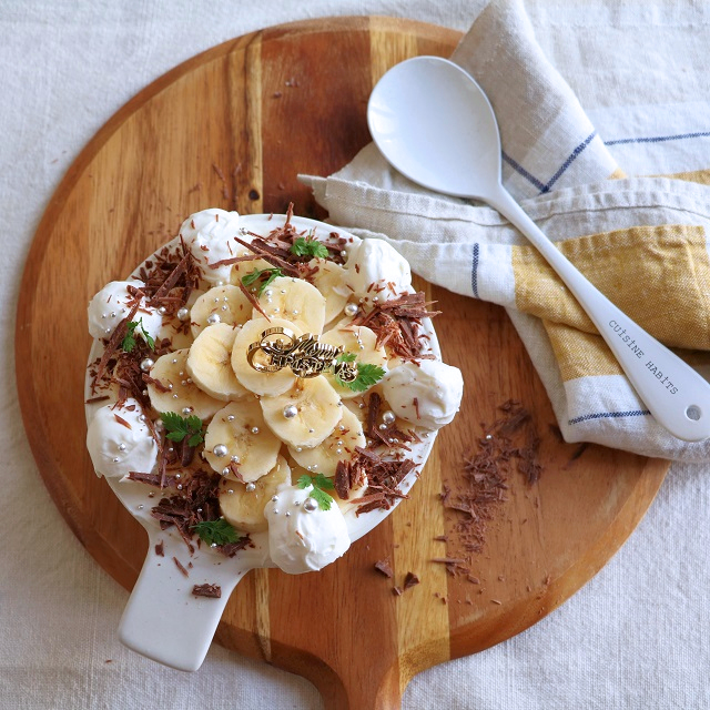 重ねるだけで簡単♪ スコップケーキの作り方