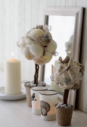 夏の思い出 　貝殻のトピアリー