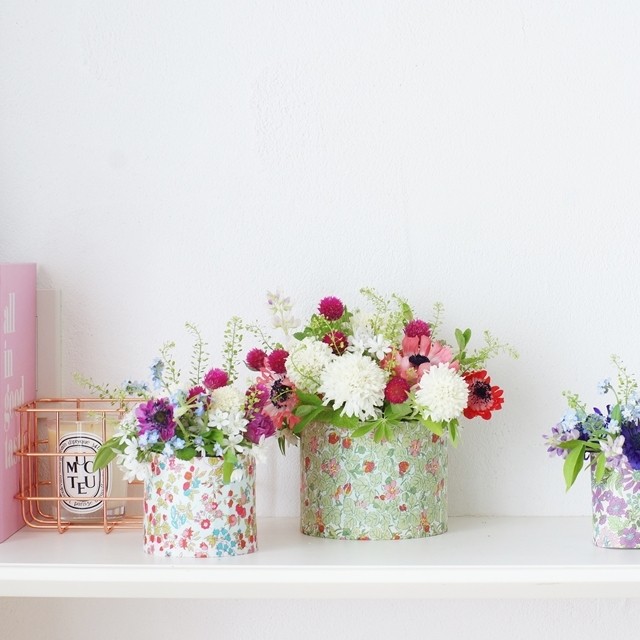 【春の花色配色】リバティの花柄模様をヒントに！　3色以上の花色をセンス良くまとめるコツ