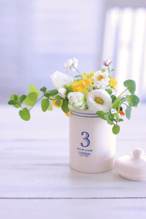 春近し！ 「庭摘みの花」でアレンジを愉しみませんか