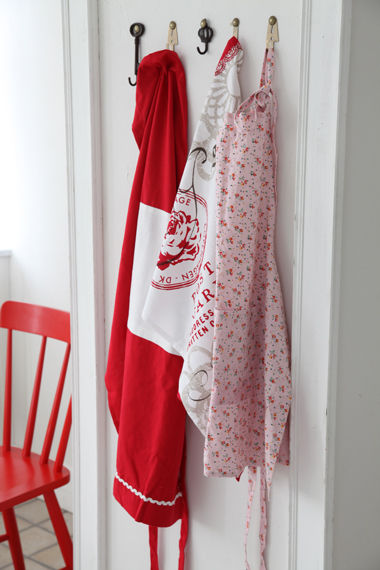 １００円・アンティークフックで気軽なミニインテリア