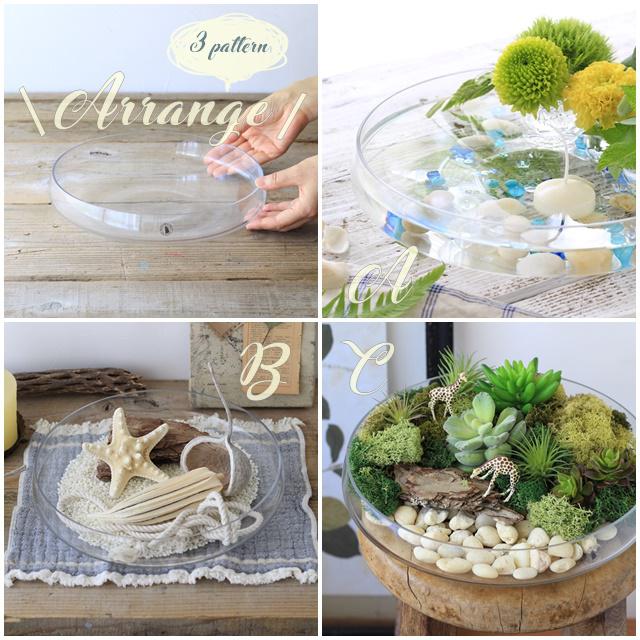 色々使える！IKEAのガラスベースを使ったアレンジ術