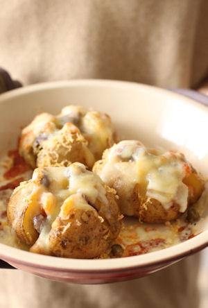 野菜をカップに仕立てちゃおう！　ジャケット・ポテト