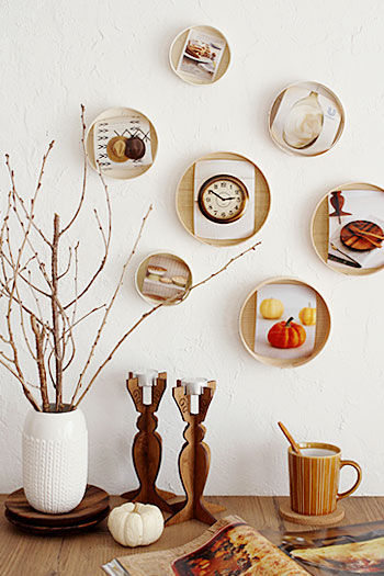 ケーキの空箱で簡単フォトフレーム