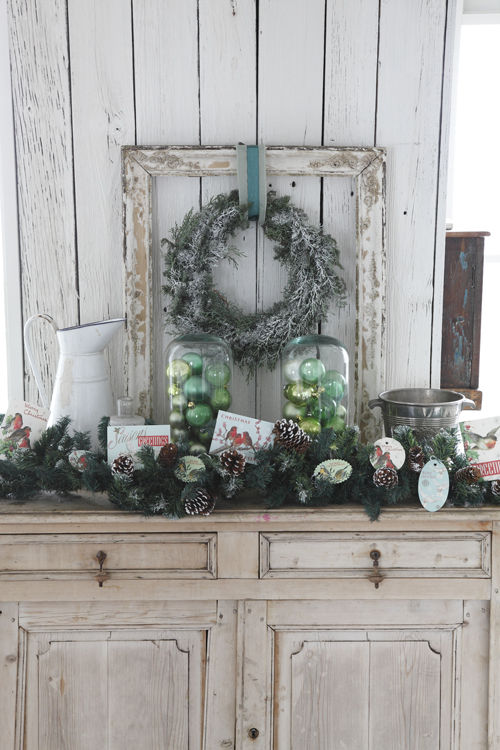 2012クリスマス特集・2　お手軽ガーランドのディスプレイ