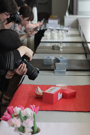 銀座エコールプランタンでフォトスタイリング体験レッスン