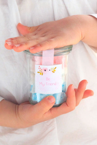 ずっとお友達でいてね！　ミニプレゼントに　子どもと作るラムネ