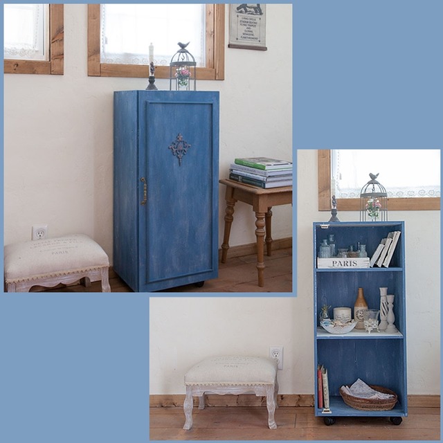 カラーボックスをオシャレに変身！ リメイクアイデア 2選