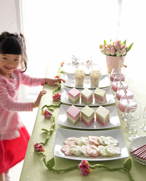 桃の節句に女子力アップ～レースペーパーの可愛いお雛さま