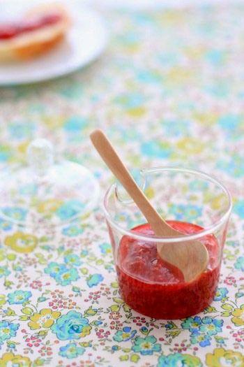 レンジで簡単！いちごジャム