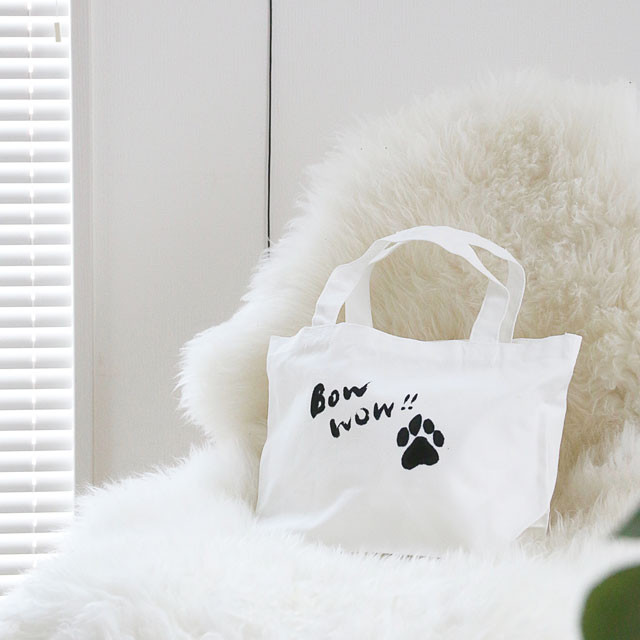 手書きが可愛い！うちのワンコ用のお散歩バッグをつくろう♪