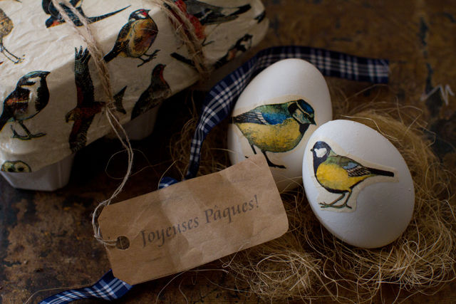 まだ間に合う！ 切って貼るだけ！ の簡単イースターエッグ