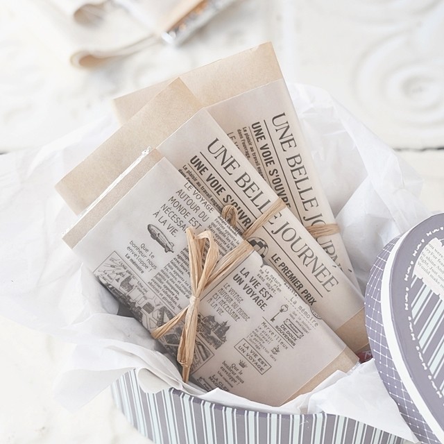 時間がなくても大丈夫！ 板チョコを簡単ラッピングしましょ♪