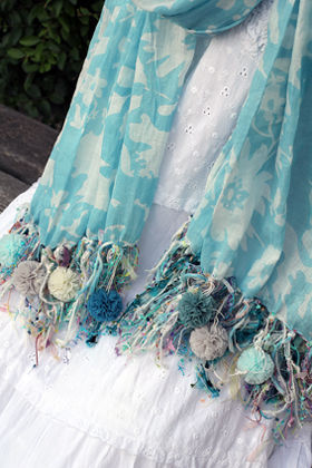 おしゃれな糸の活用～ストール編