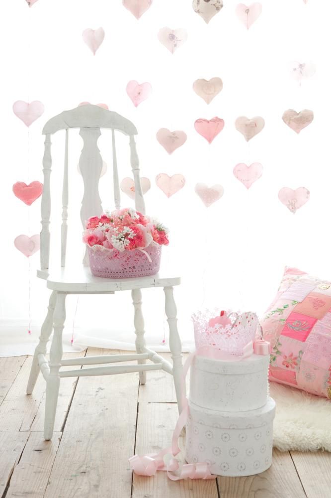 お金をかけないバレンタイン●エントランスでも「可愛い！」を演出