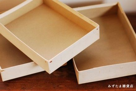大好きな紙箱を収納に使って