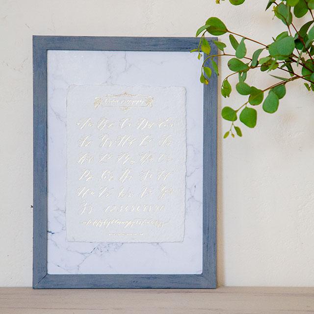 ペイントDIY♪ 100均フレームで紙類をオシャレに飾る3つのヒント