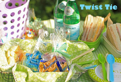 簡単・かわいい！マスキングテープのツイストタイ