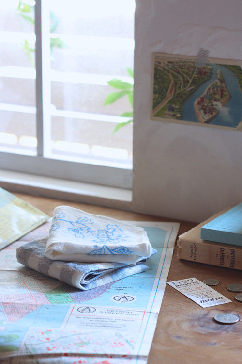 アイロンなしで使える　中川政七商店のハンカチ“motta”