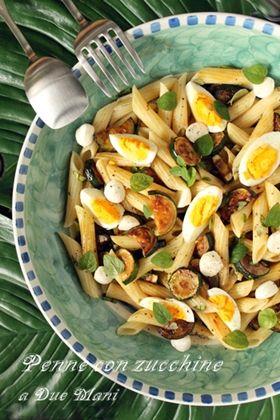 夏のパーティーパスタ