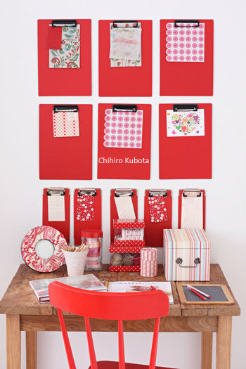 １００円ホルダーで収納ピンナップ